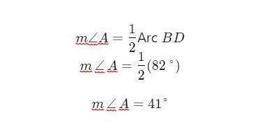 Find a. angle measure Ab. mC^Ec. angle measure Cd. angle measure De. angle measure-example-1