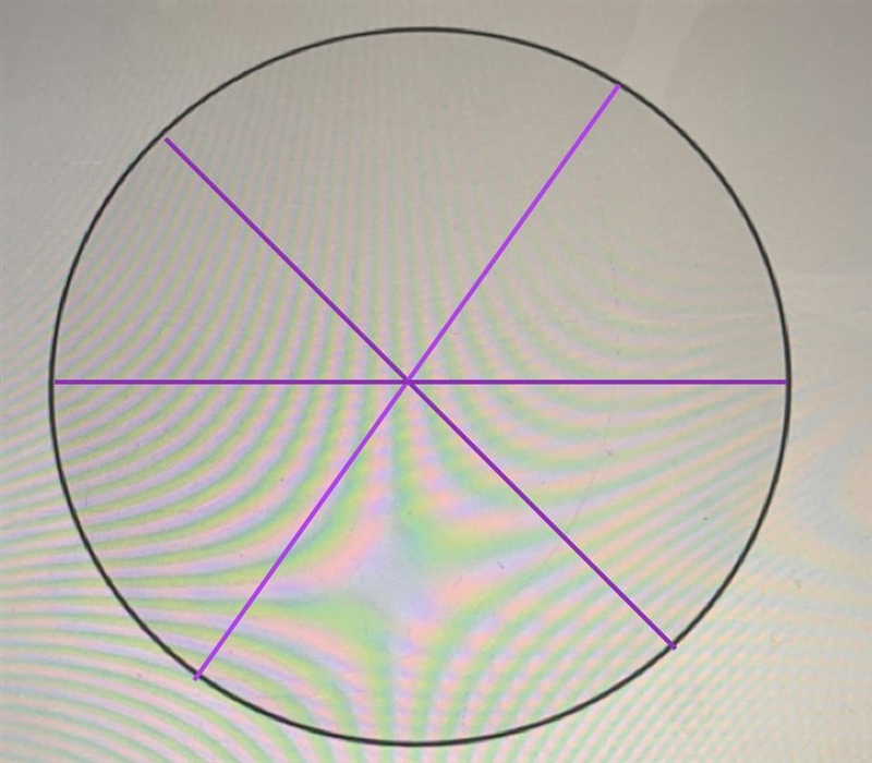 Divide the whole into pieces that are each ⅙ of the whole. Then, solve the equation-example-1