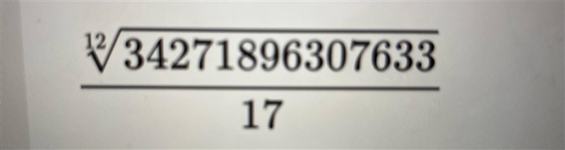 Write 17 − 1 12 in surd form.-example-1