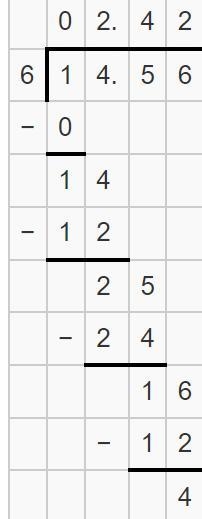 0.6÷1.456 long division ​-example-1