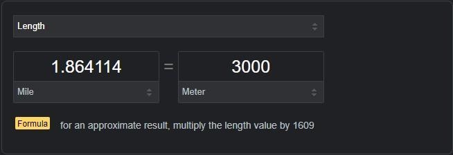 At the Winter Olympics, Apollo Anton Ohno speed skated 3,000 meters. How many miles-example-1