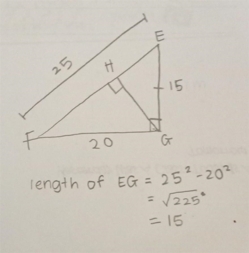 Finding lengths. Write similarity statements for three triangles in the diagram. then-example-1