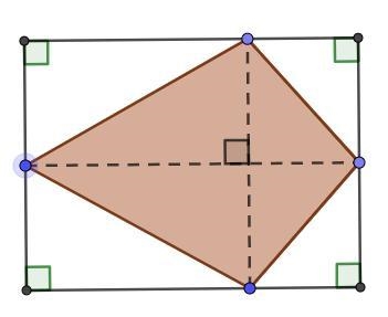 Find the area of the following kite: A = [?] m² 40 m 16 m 16 m 6 m-example-1