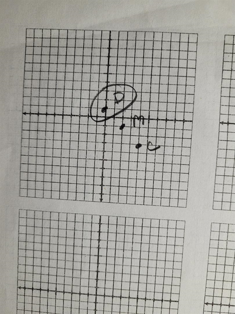 Point M (2,-1) is the midpoint of CD. If C is (4, -3), find the coordinates of D.-example-1