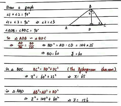 For the next four problems,solve for all of the variables. Show all of your work and-example-3