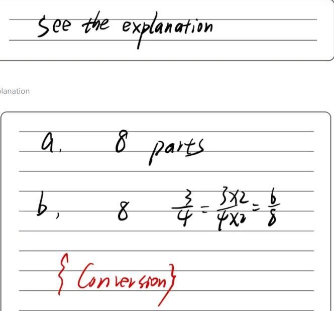 PLS HELP ME ASAP I WILL GIVE YOU 43 POINTS The diagram shows 3/4 of a fraction strip-example-1