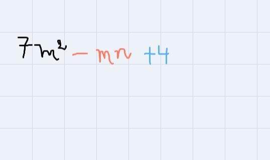 combined like terms directions : mark like terms with colors or symbols. write answers-example-2