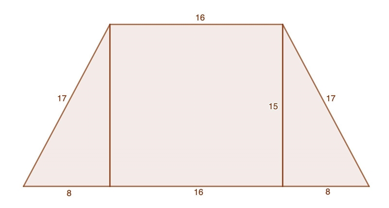 Find x the area of the end surface the volume the total surface-example-1