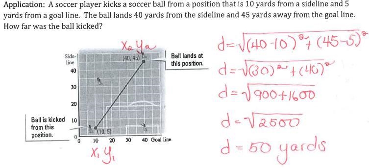 DUE TOMORROW. PLEASE HELP ME IF YOURE GOOD AT GEOMETRY 15) Hans kicks a soccer ball-example-1