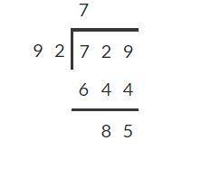 How can you divide 769÷92 in long divideson-example-1