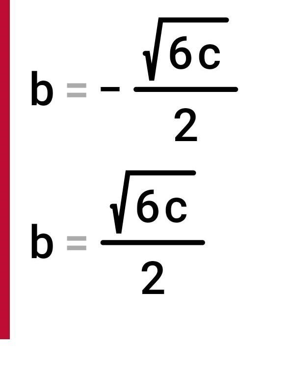 3 c = (2b²) What is this-example-1