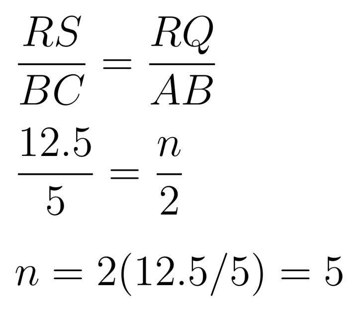 Find the missing side length-example-1