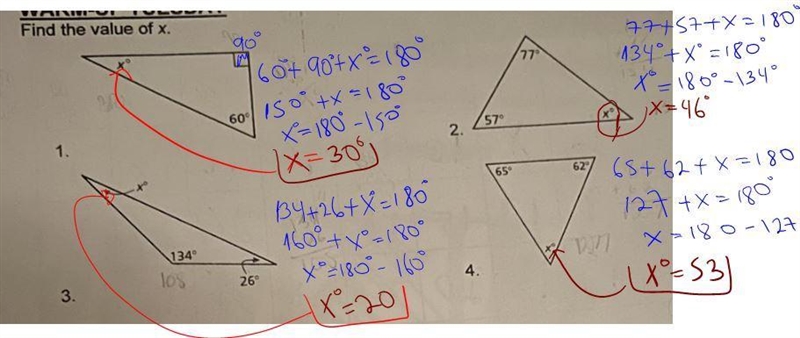 Finddddd the value of x-example-1