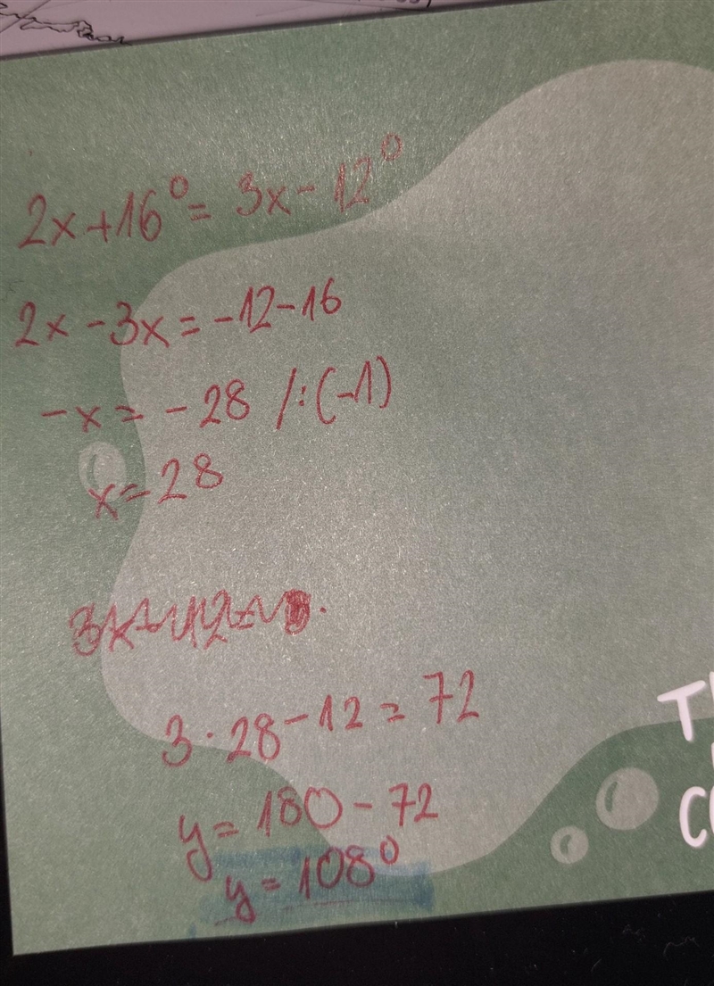 Work out the size of angle y-example-1