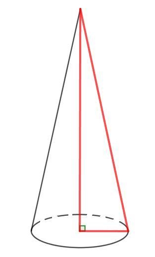 Which of the following two-dimensional shapes can be rotated to create a cone? Right-example-1