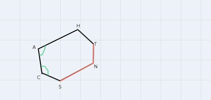 Name one pair consecutive angles and one pair of consecutive sides in the figure to-example-1