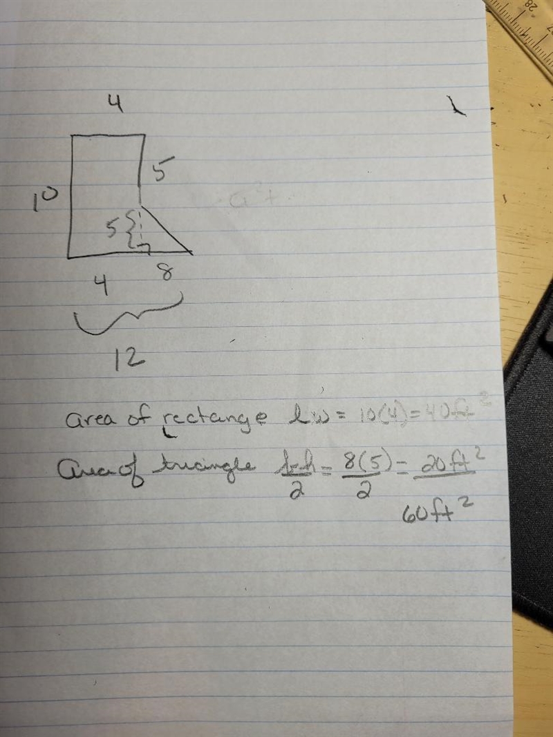 Find the area of the figure. ​-example-1