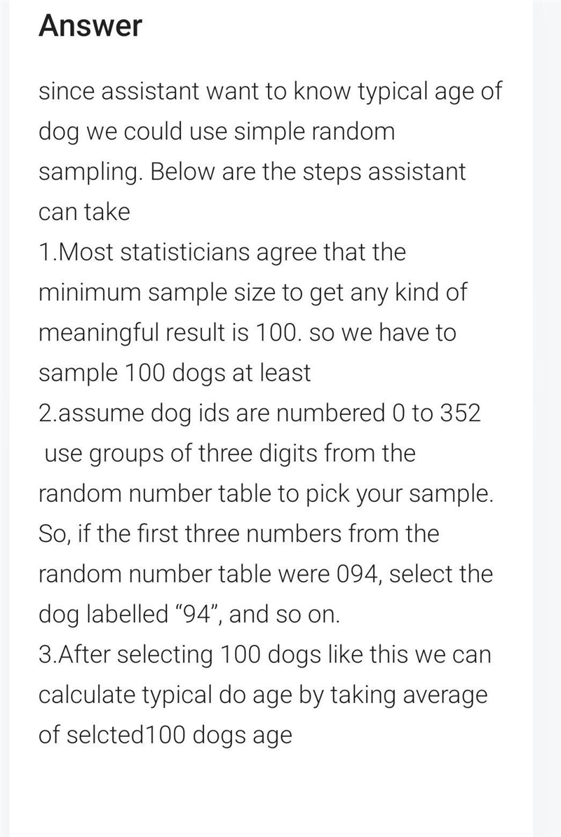 An assistant at an animal shelter wants to know the typical age of dogs admitted to-example-1