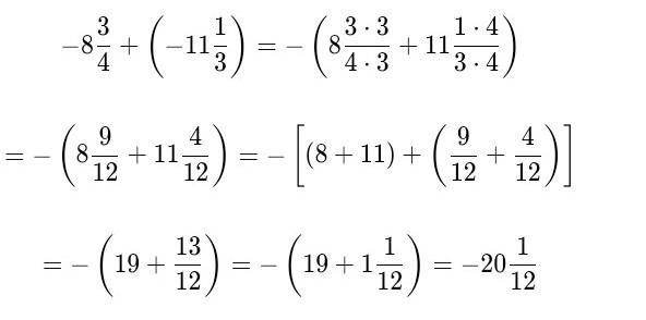 Type in your answer as a reduced mixed number with the negative in front of the whole-example-1