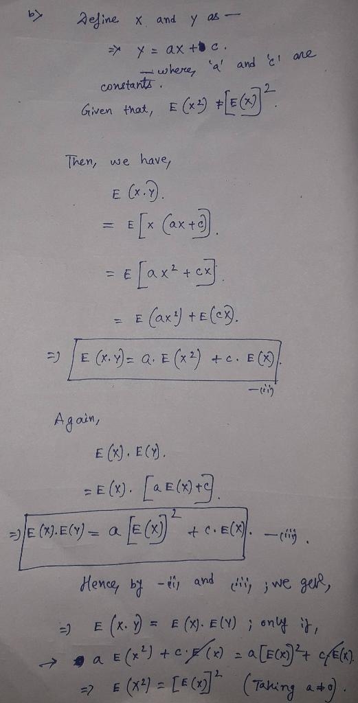 Expectation of Product of Random Variables Proof From the definition of the expected-example-2