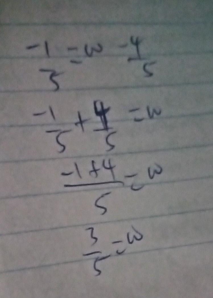 -1/5 = w - 4/5 whats the value of w-example-2