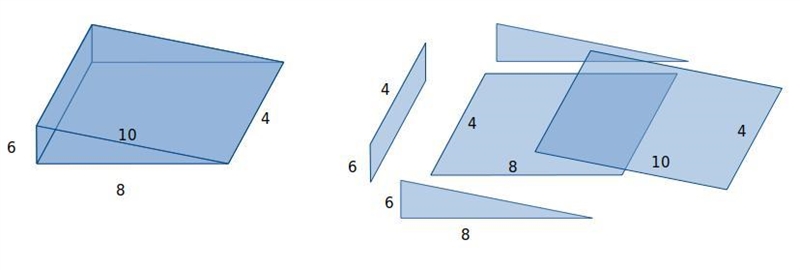 The volume of triangular prims.-example-1