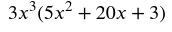 What is the greatest common factor of the terms of the polynomial: 15x^5 + 60x^4+ 9x-example-1