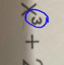 Circle the exponent Help please !!-example-1