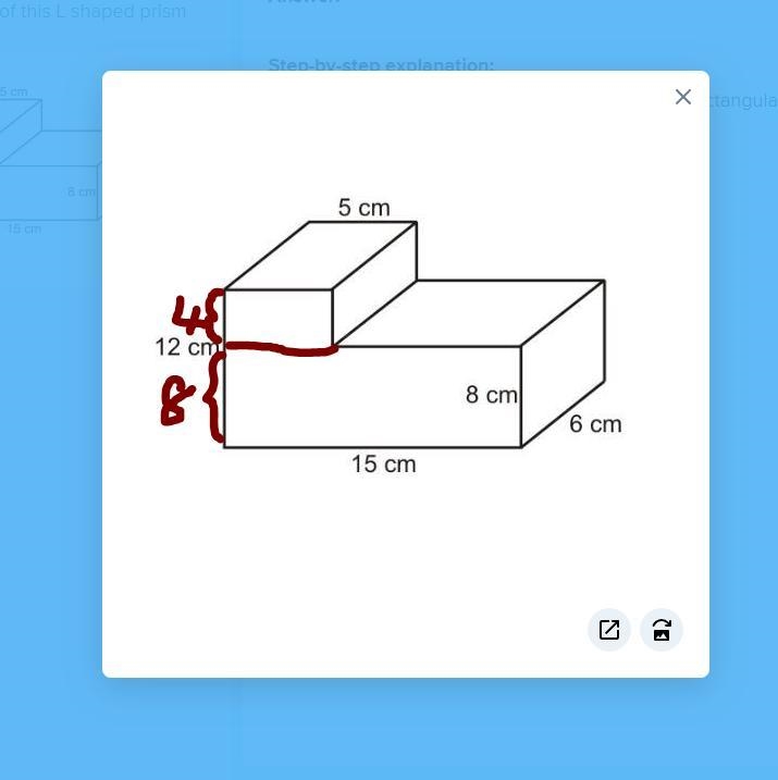 Find the volume of this L shaped prism-example-1