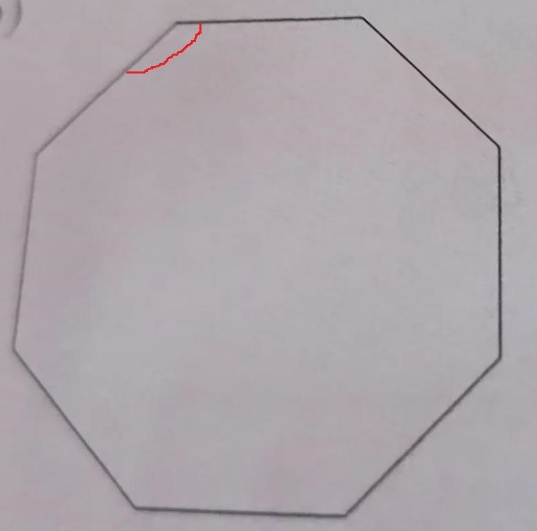 find the measure of one interior angle in each polygon. Round your answer to the nearest-example-1