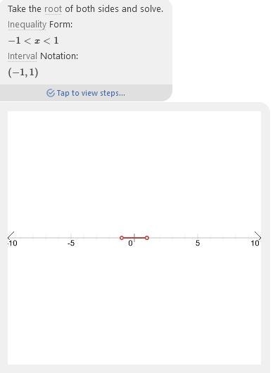 The picture below shows the graph of which inequality?-example-1