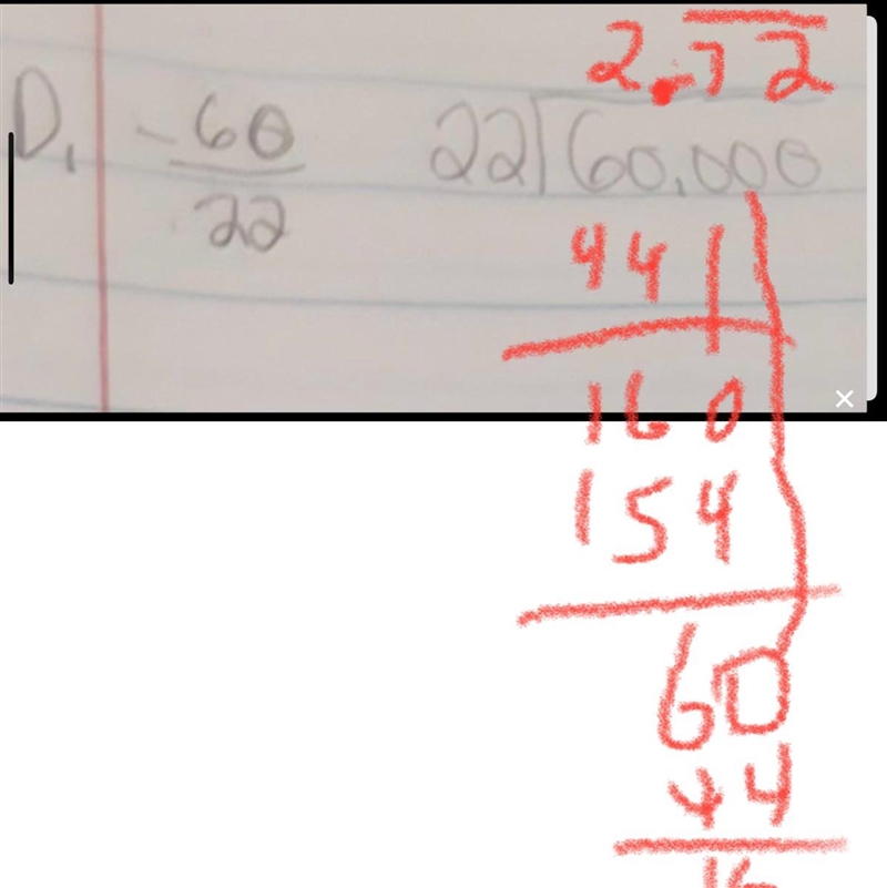 How to convert -60/22 as a decimal​-example-1