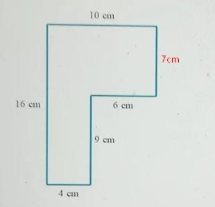 Perimeter of a piecewise rectangular figure Find the perimeter of the figure below-example-1