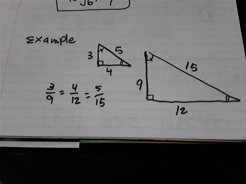 How are similar triangles related to each other?-example-1