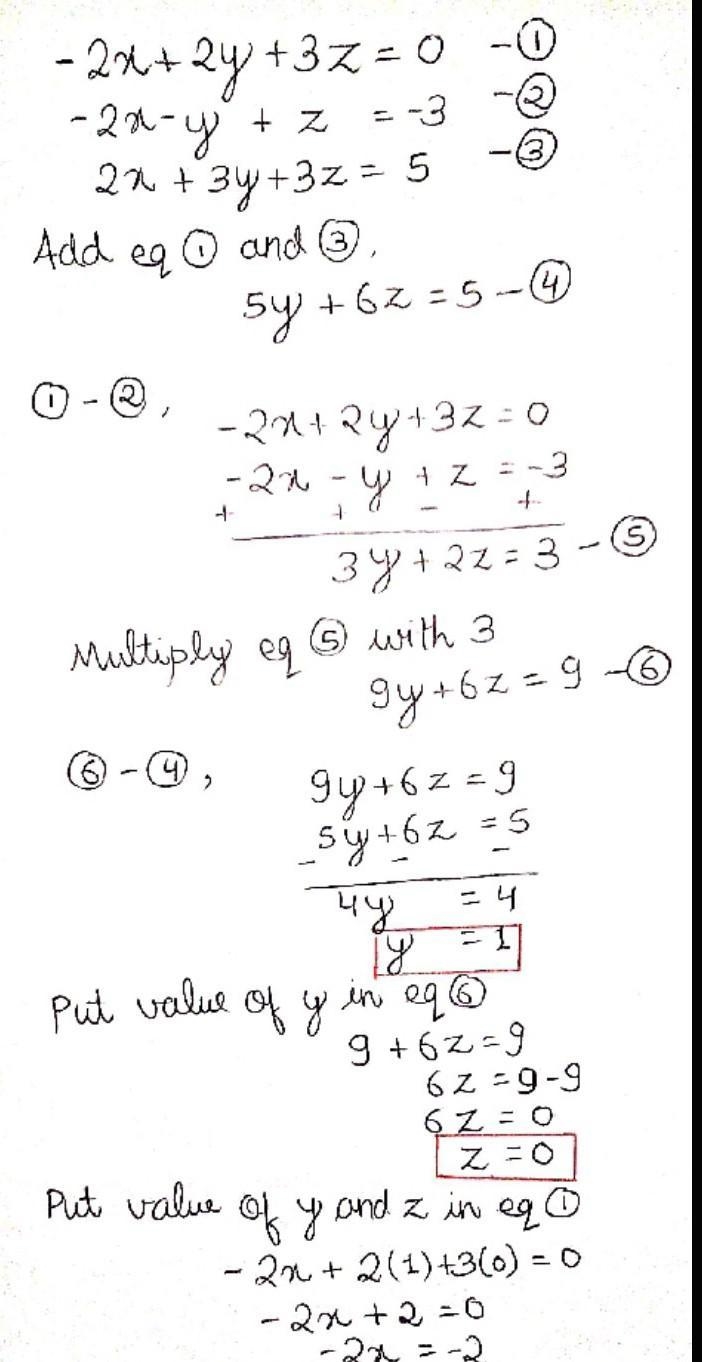 Solve the system by elimination.-example-1