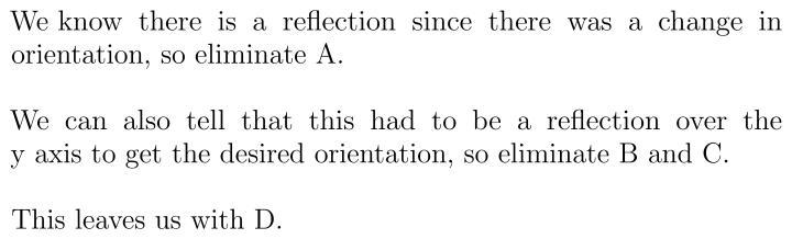 Triangle ABC is congruent to B triangle A"B"C". Which sequence of transformations-example-1