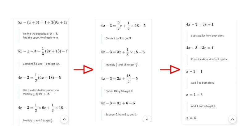 ransform the equation if necessary, and then solve to find the value of x that makes-example-1