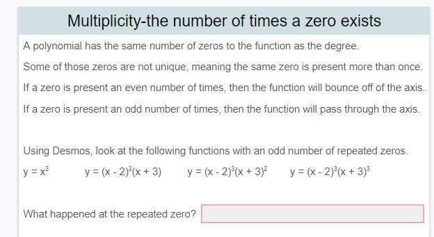 What happened at the repeated zero?-example-1