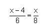 Solve the proportion. A. 12 B. 2 C. 8 D. 16-example-1