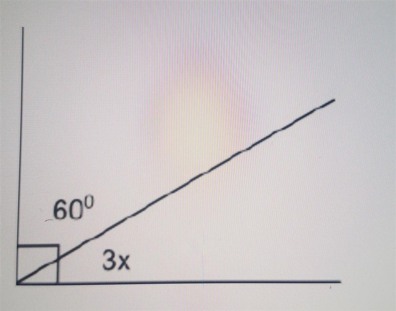 What is the value of x? 1) 10 2) 20 3) 30 4) 40​-example-1