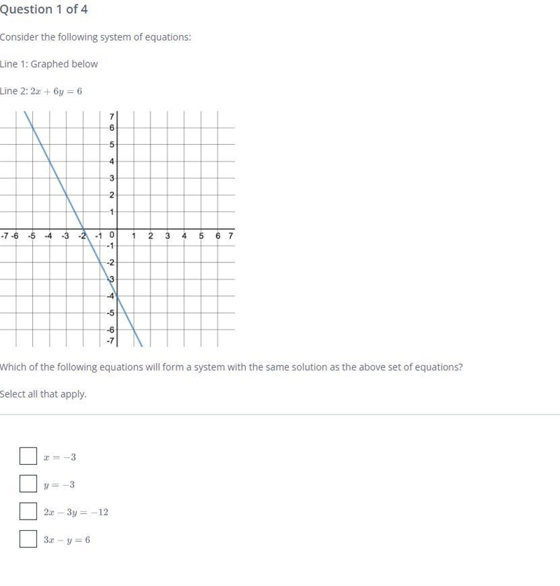 Which of the following equations will form a system with the same solution as the-example-1