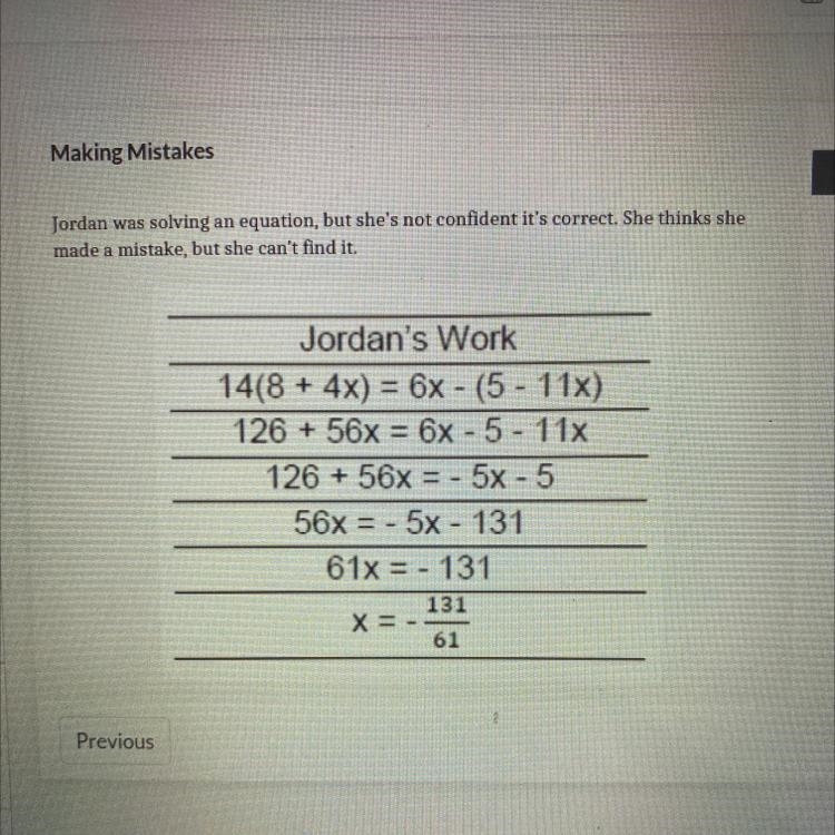 Explain how Jordan can check her work to be sure she has the correct answer-example-1