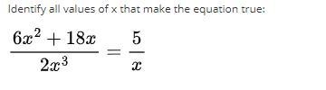 Identify all values of x that make the equation true-example-1