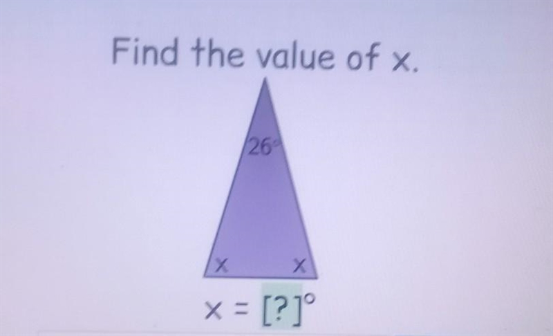 Find the value of x ​-example-1