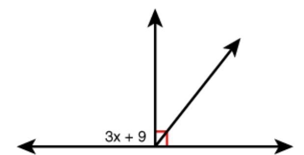 Solve for x. x = 30 27 33-example-1