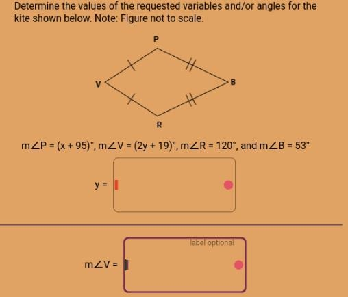 Determine the values of the requested variables-example-1