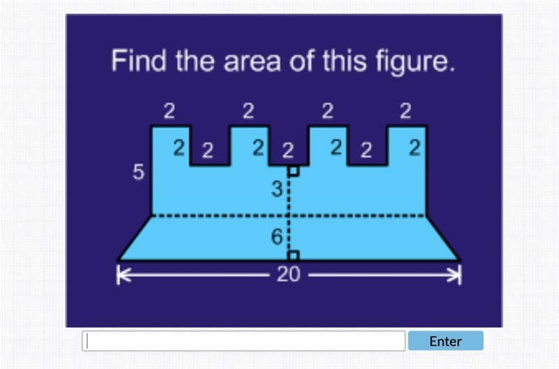 FIND AREA OF THIS FIGURE-example-1