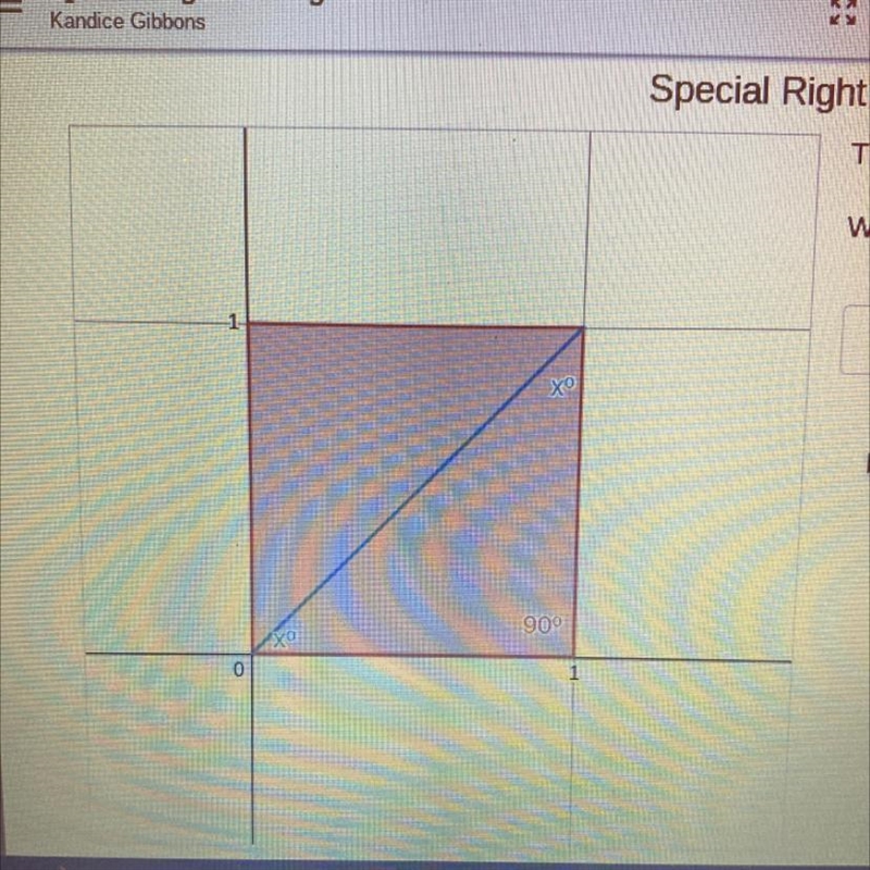 The diagonal of a square bisects the angles. What is the measure of angle x?-example-1