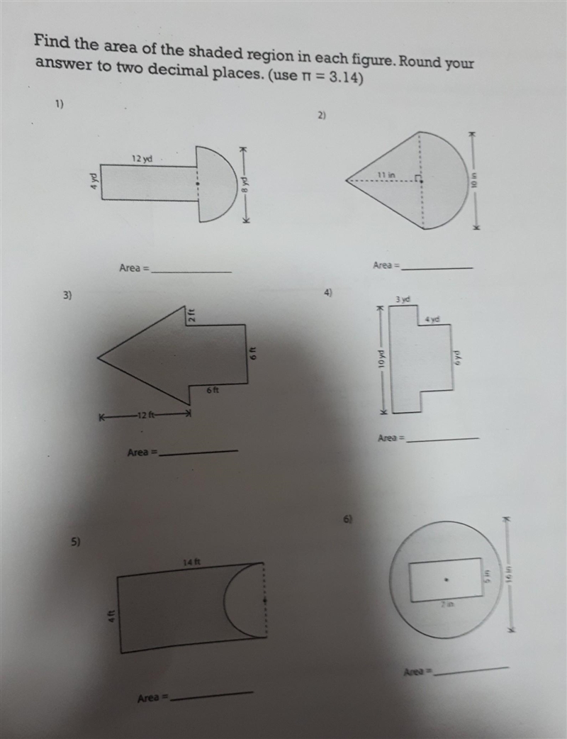 Find the area of each shape ​-example-1