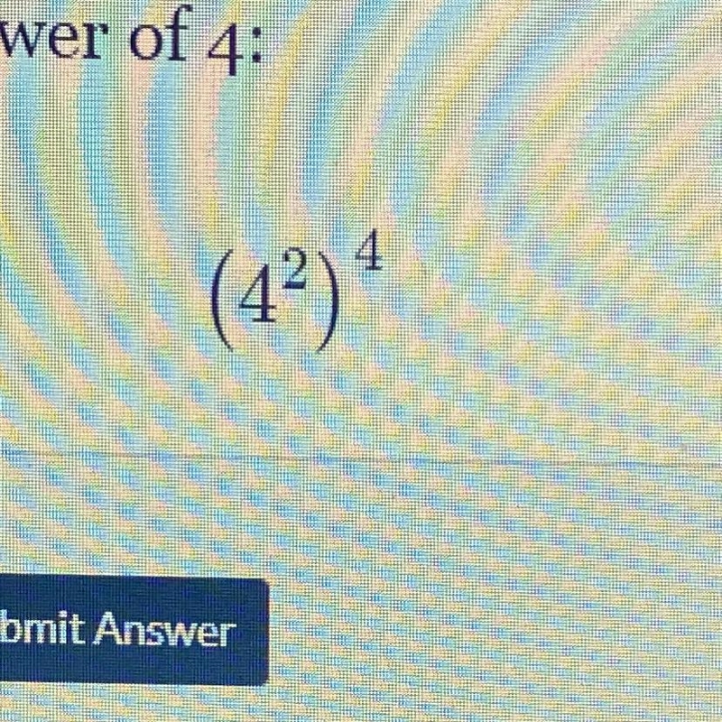 Simplify to a single power of 4:-example-1